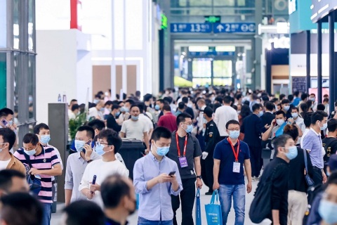 中国深圳电子信息博览会展会现场图片