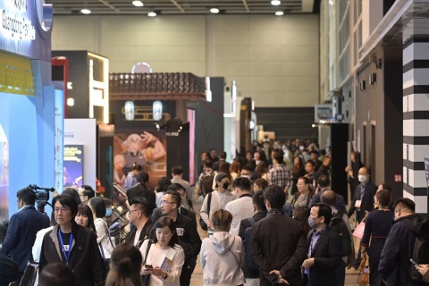 香港影视展览会展会现场图片