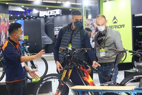 台湾台北自行车展览会展会现场图片