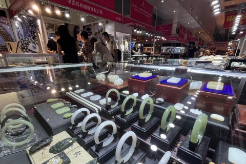 天津国际珠宝首饰展览会展会现场图片