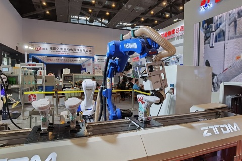 福建晋江鞋业展展会现场图片