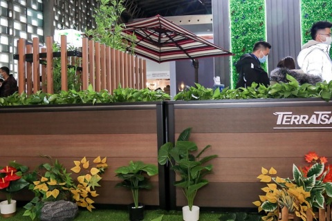 中国苏州庭院与花园园艺展-花园大会展会现场图片