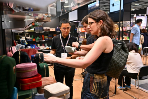 香港印刷包装展览会展会现场图片