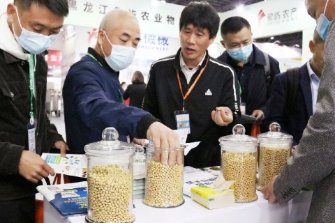 中豆展-中国合肥大豆食品、豆制品加工设备展展会现场图片
