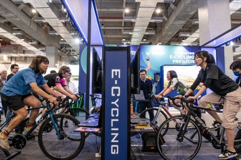 台湾台北自行车展览会展会现场图片