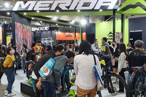 台湾台北自行车展览会展会现场图片
