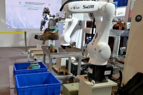 福建晋江鞋业展展会现场图片