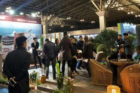 中国苏州庭院与花园园艺展-花园大会展会现场图片