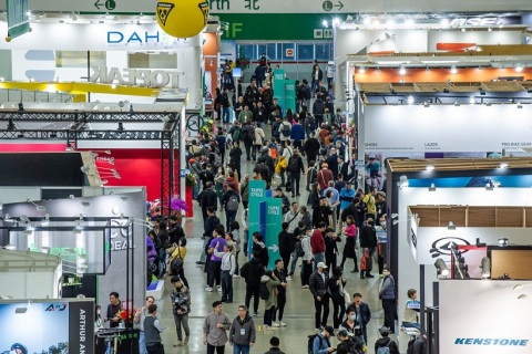 台湾台北自行车展览会展会现场图片