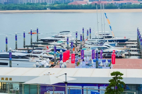 厦门国际游艇展览会展会现场图片