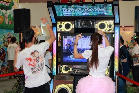 台湾游戏展览会展会现场图片