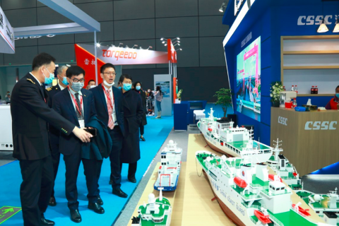 上海国际商用及公务船舶展览会展会现场图片
