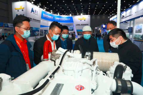 上海国际商用及公务船舶展览会展会现场图片