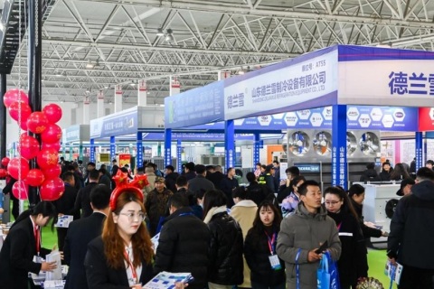 临沂国际制冷空调及通风设备展览会展会现场图片