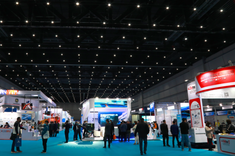 上海国际商用及公务船舶展览会展会现场图片