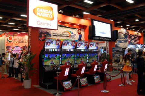 台湾游戏展览会展会现场图片