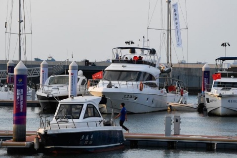 海南海口国际游艇展览会展会现场图片