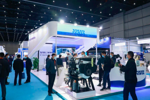 上海国际商用及公务船舶展览会展会现场图片