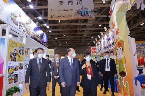 澳门国际旅游产业展览会展会现场图片