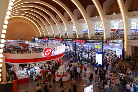 上海书展展会现场图片