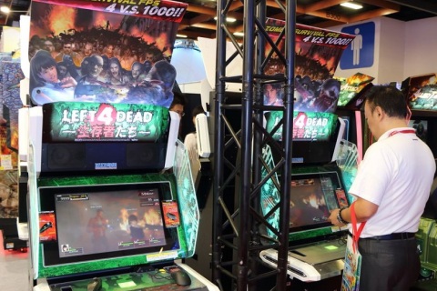 台湾游戏展览会展会现场图片