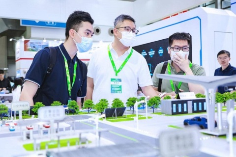 上海国际充电设施产业展览会展会现场图片