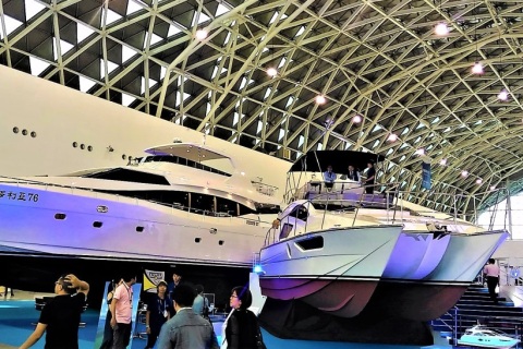 台湾游艇展览会展会现场图片