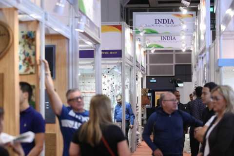 香港家用纺织品展览会展会现场图片