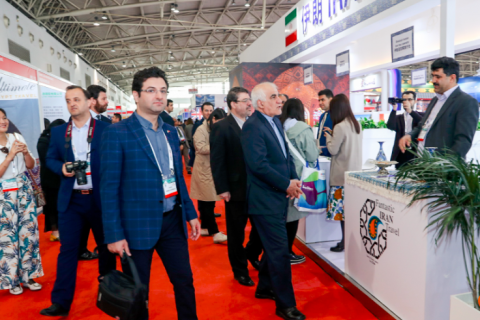 中国北京出境旅游交易会展会现场图片