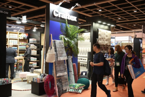 香港家用纺织品展览会展会现场图片