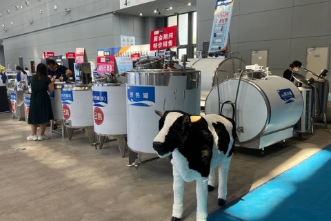 河北石家庄北方奶业展览会展会现场图片