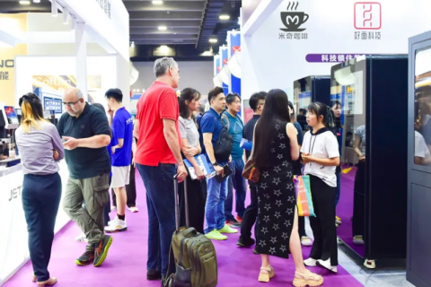 广州国际自助售货及智慧零售展展会现场图片