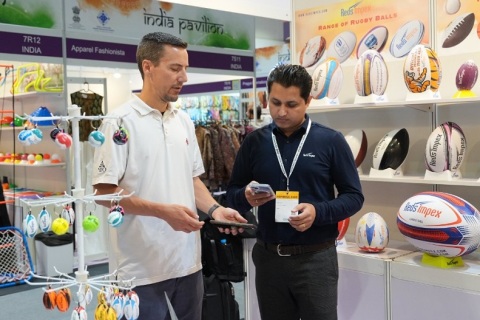 香港环球资源运动及户外用品展览会展会现场图片