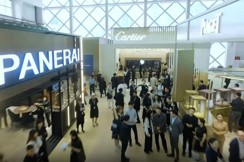 上海高级钟表展览会展会现场图片