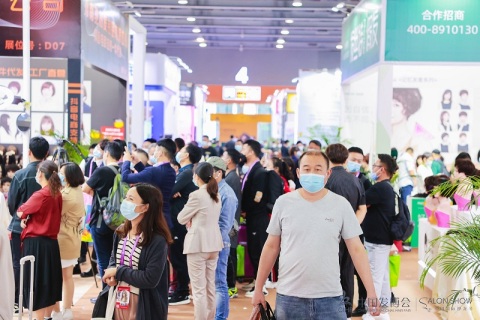 中国发制品春季交易会-郑州发博会美发展展会现场图片