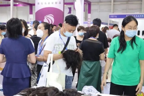 青岛国际时尚发制品展-青岛发博会展会现场图片