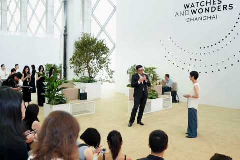 上海高级钟表展览会展会现场图片