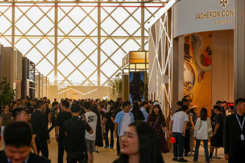 上海高级钟表展览会展会现场图片