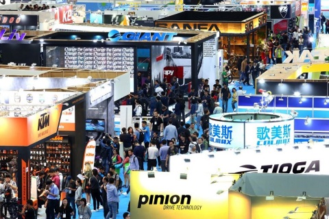 台湾台北体育运动及健身用品展览会展会现场图片