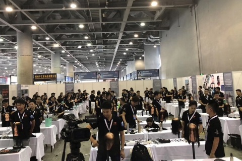 中国发制品春季交易会-郑州发博会美发展展会现场图片