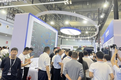 重庆警用装备博览会展会现场图片