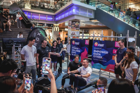 香港健身器材展览会FWE展会现场图片