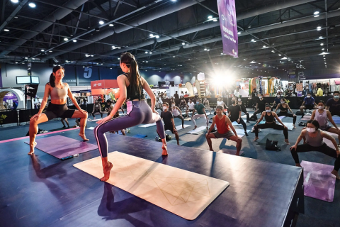 香港健身器材展览会FWE展会现场图片