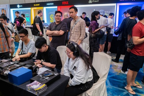 香港亚洲HiFi耳机展览会展会现场图片