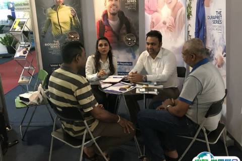 斯里兰卡纺织面料、纱线展览会CIFS展会现场图片