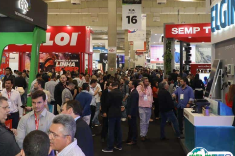 巴西圣保罗电动车展览会展会现场图片