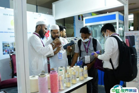 斯里兰卡纺织面料、纱线展览会CIFS展会现场图片