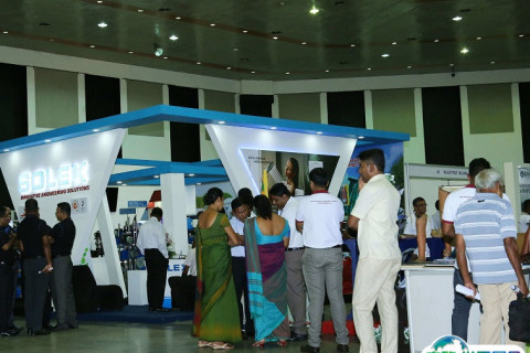 斯里兰卡电力、太阳能、空调制冷、水处理、环保展览会展会现场图片