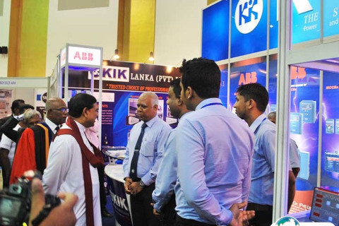 斯里兰卡电力、太阳能、空调制冷、水处理、环保展览会展会现场图片