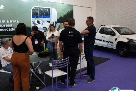 巴西圣保罗新能源电动车展览会展会现场图片